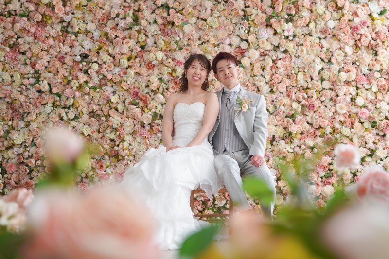 最後は仲良く座って！