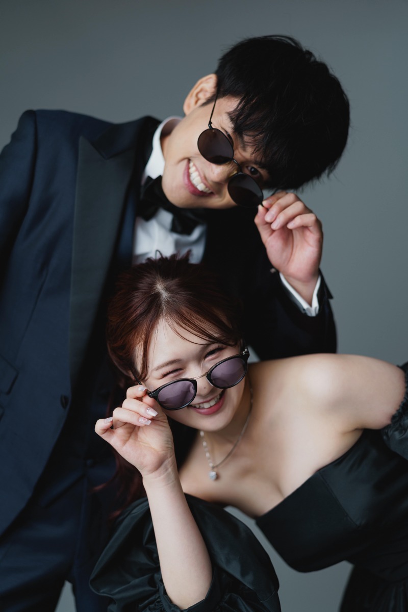 サングラスを使ったお写真も