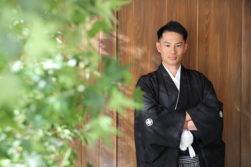 ご新郎様のソロカット