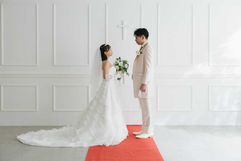 チャペル風にスタジオをアレンジ！！