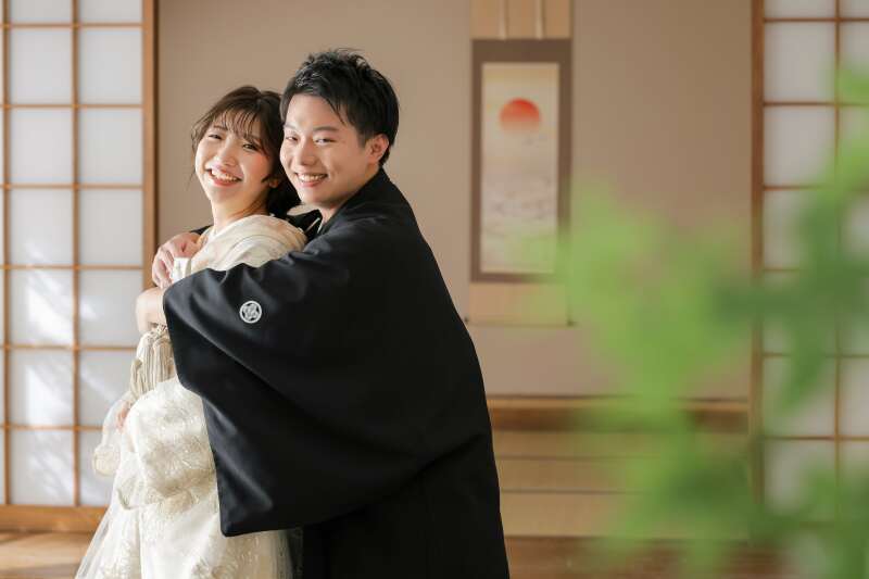 ぎゅっとバックハグ!