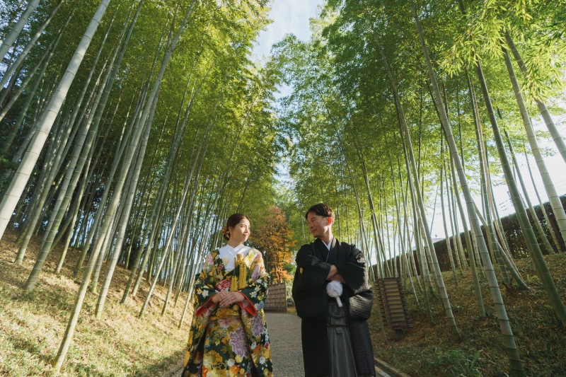 花田苑での和装撮影!