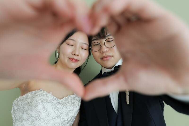 ひと工夫ある構図で