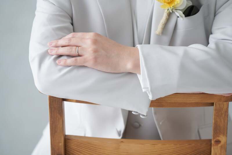 椅子におかけいただいて