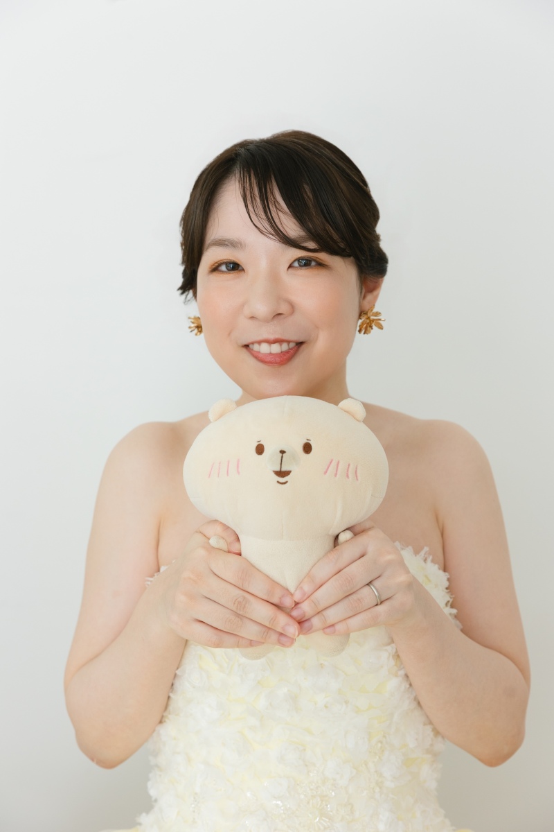 ご新婦様とぬいぐるみ