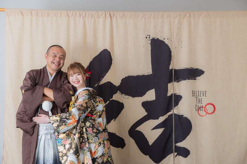 ぎゅっと寄り添ったお写真も