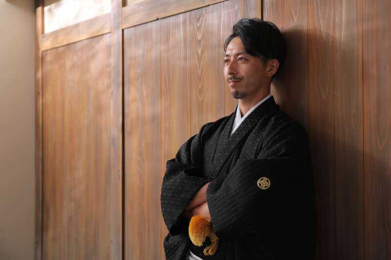 ご新郎様のソロカット！