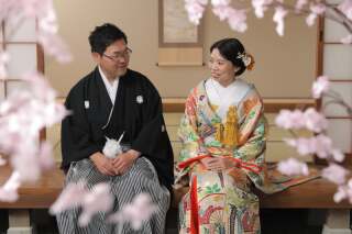 屋内庭園スタジオにて温かいお写真を