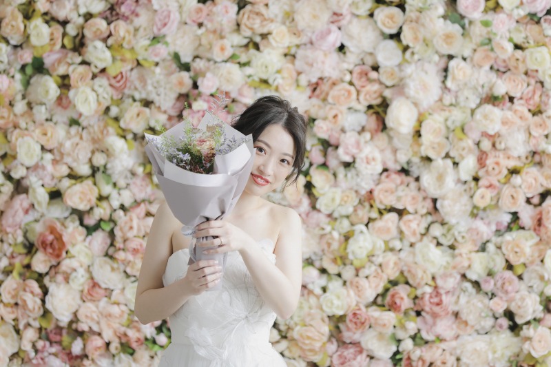 持ち込みのブーケで