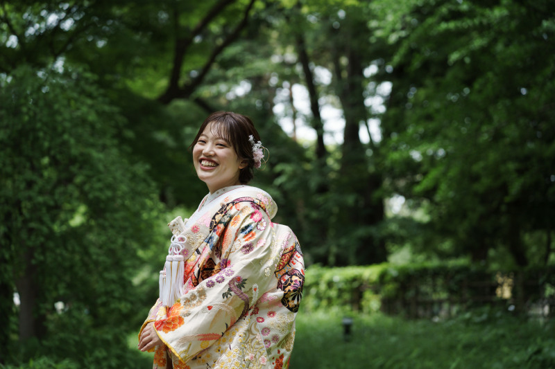 新婦さんのソロカット