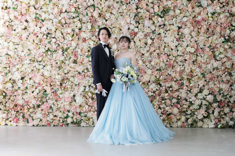 可愛い背景も似合います