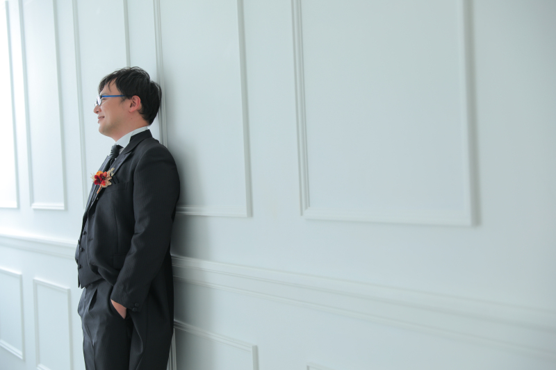 ご新郎様のソロショット