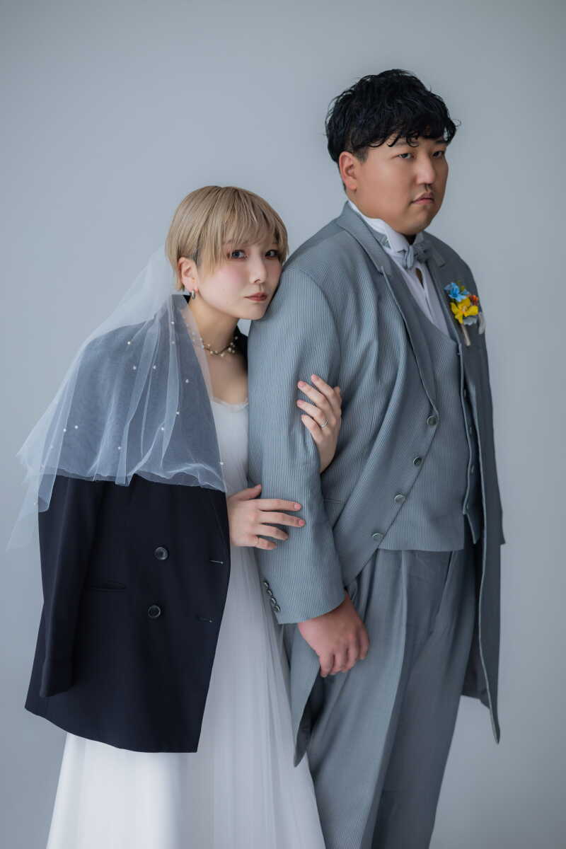 洋装スタジオPLUSでお二人の個性を活かして。