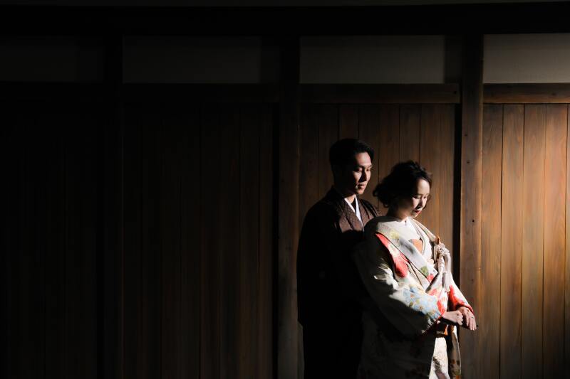 光で雰囲気を演出。。