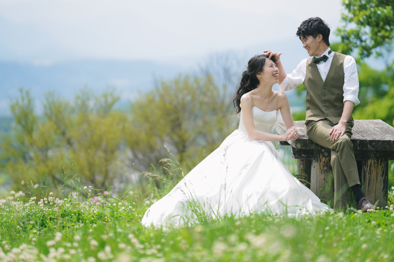 お二人の何気ない瞬間を