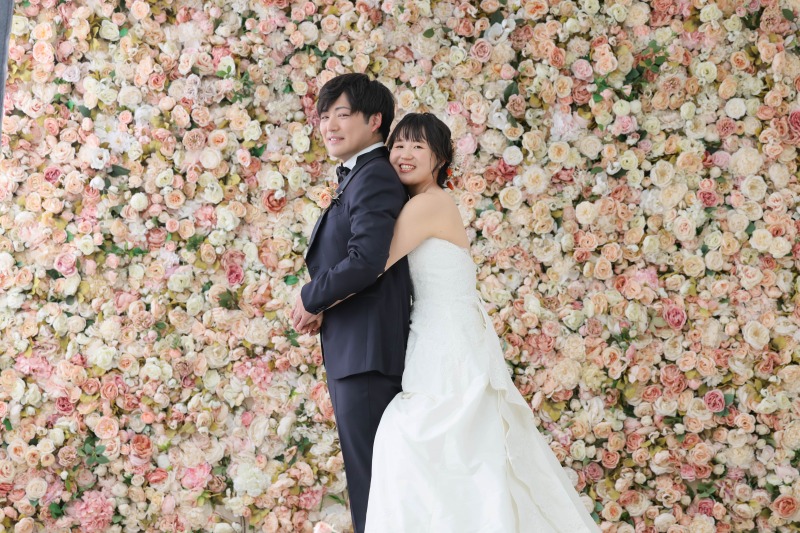 ご新婦様からのハグ！！