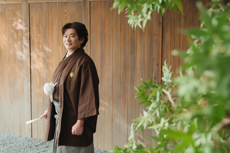 新郎様のソロカット