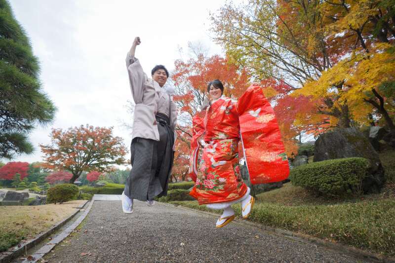 大ジャンプでフィニッシュ♪