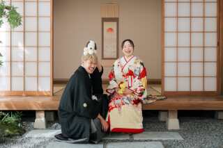 和装らしさもお二人らしさも