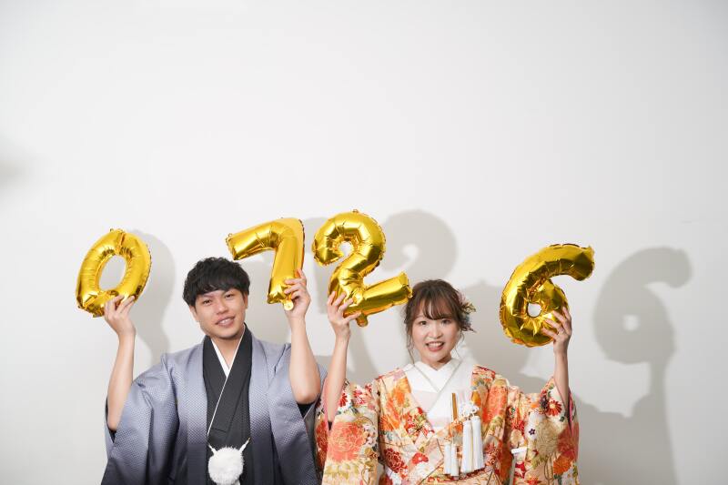 日付のバルーン！