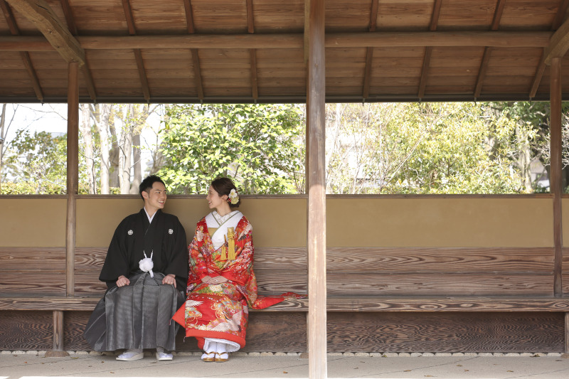 東屋で少し休憩