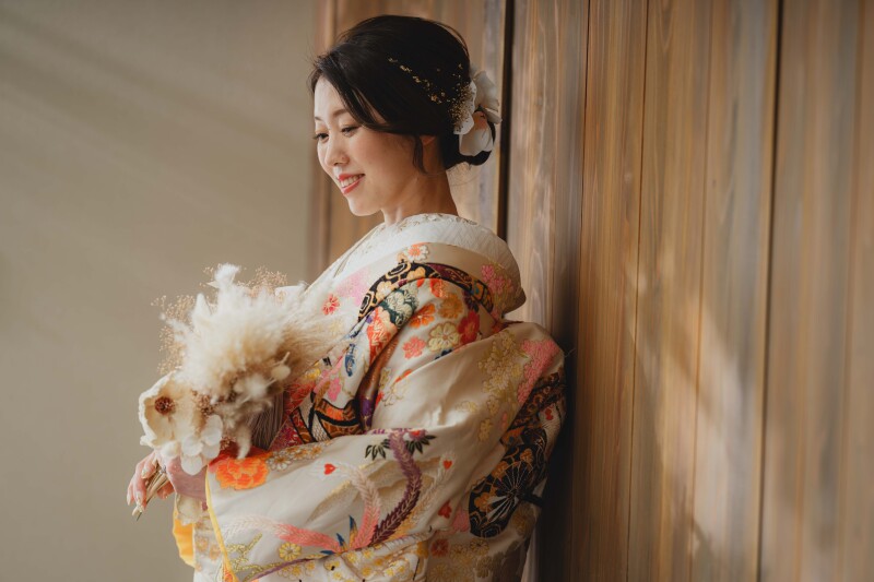 新婦様のソロカットも