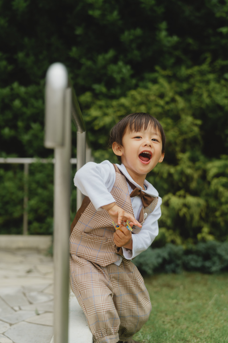 可愛らしい笑顔