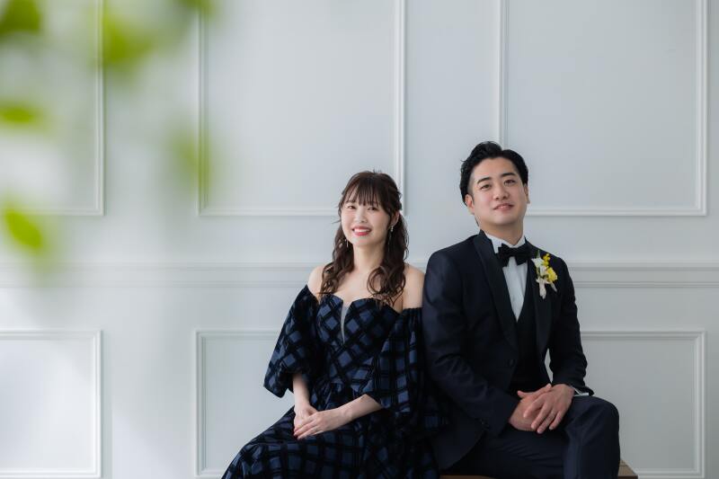 紺色のお衣装でオシャレに楽しく！