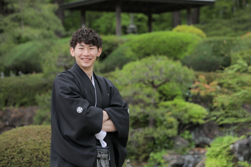 新郎様もかっこよく!