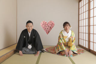 和装屋内庭園スタジオ＆洋装ハウススタジオ撮影！