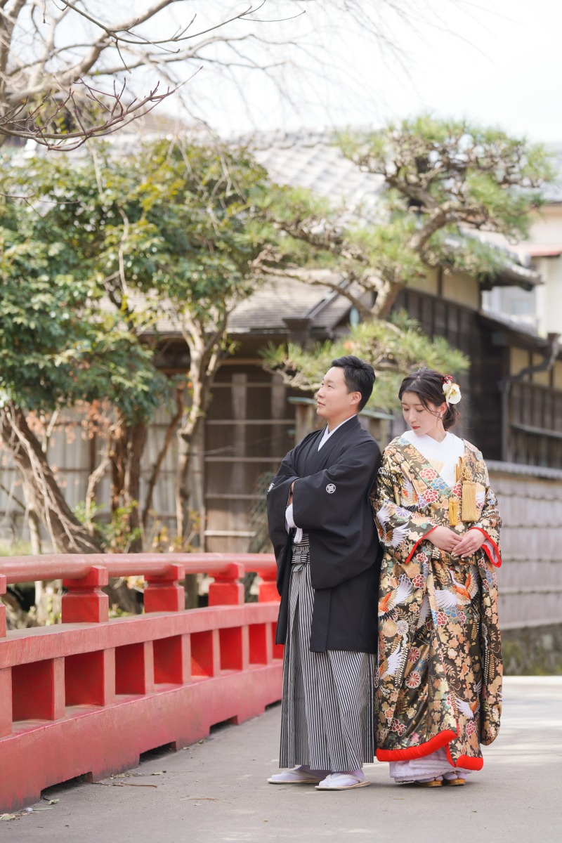 まずは和装でしっとりと・・・