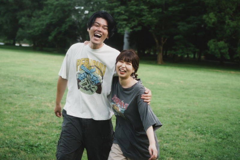 最後は私服での撮影 