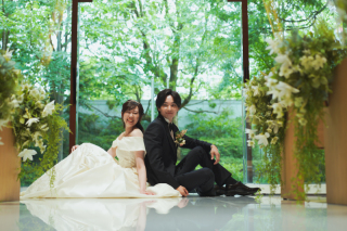 素敵なチャペルで。。。