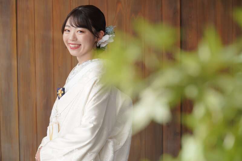 新婦様のソロショット