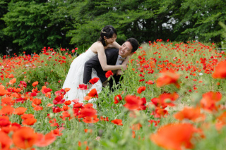 花の丘公園での撮影！！