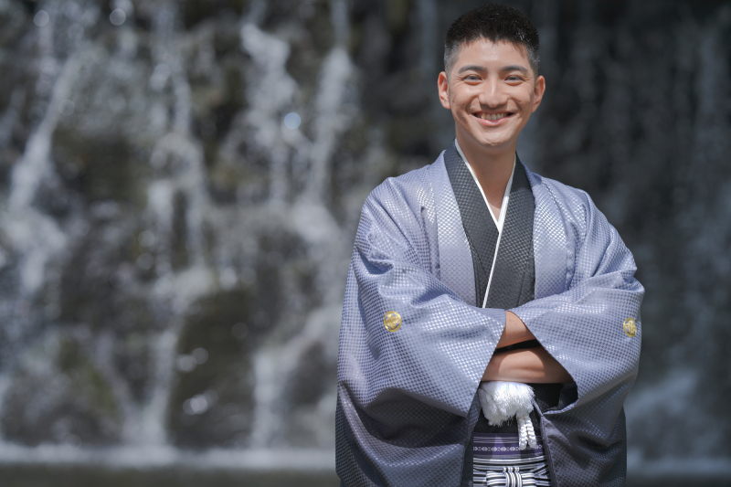 ご新郎様のソロショット