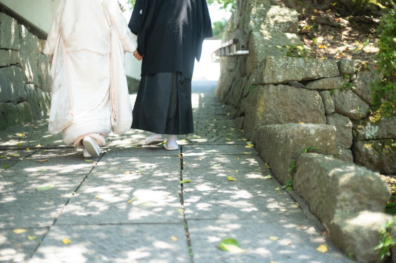 木漏れ日とお二人の歩み