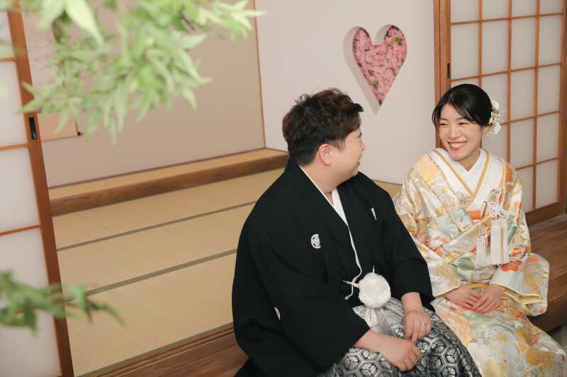 お話ししながら