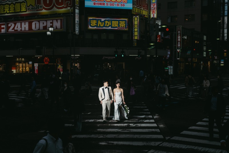 お二人を魅せる