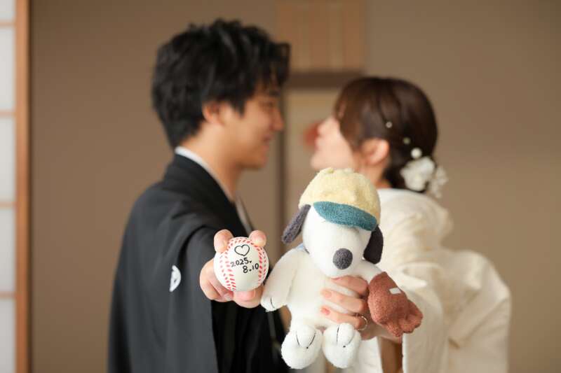 お二人の好きなものと一緒に♡