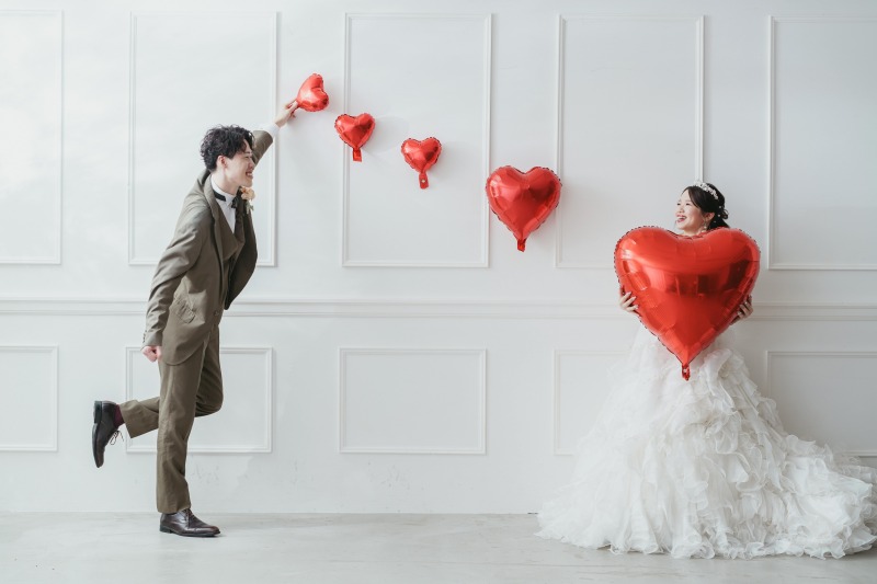 ご新婦様へBIGなハートをお届け！