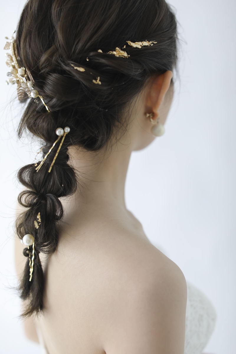 この日のヘアスタイル。