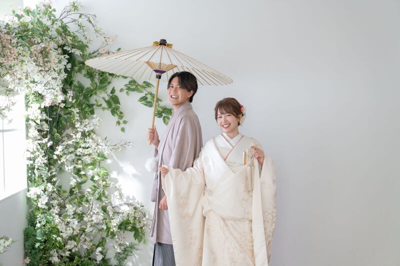 和装でもナチュラル可愛く！
