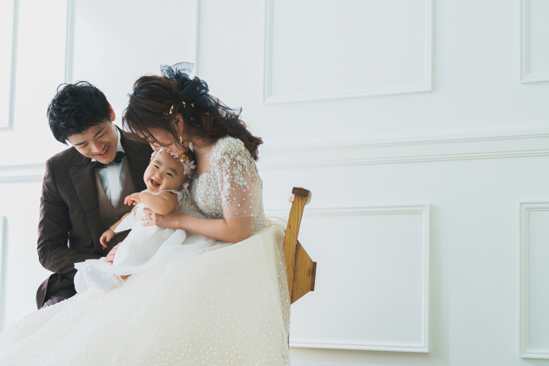 お子様も衣装チェンジ。