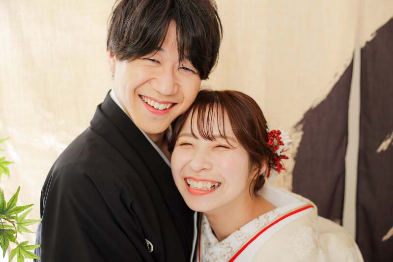 最後はぎゅーっと