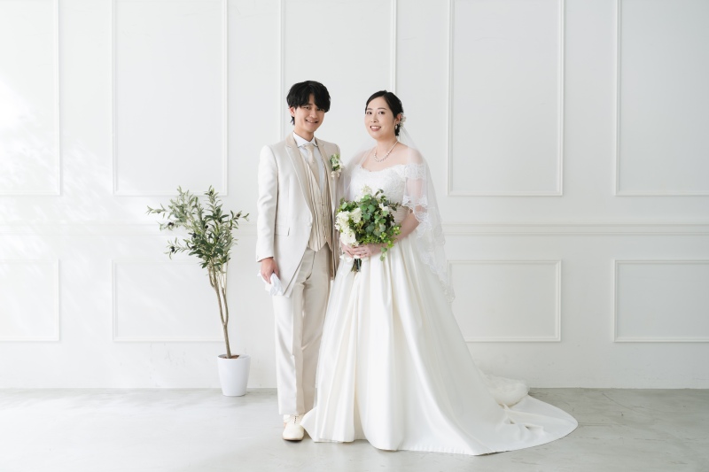 フォーマルなポージングから