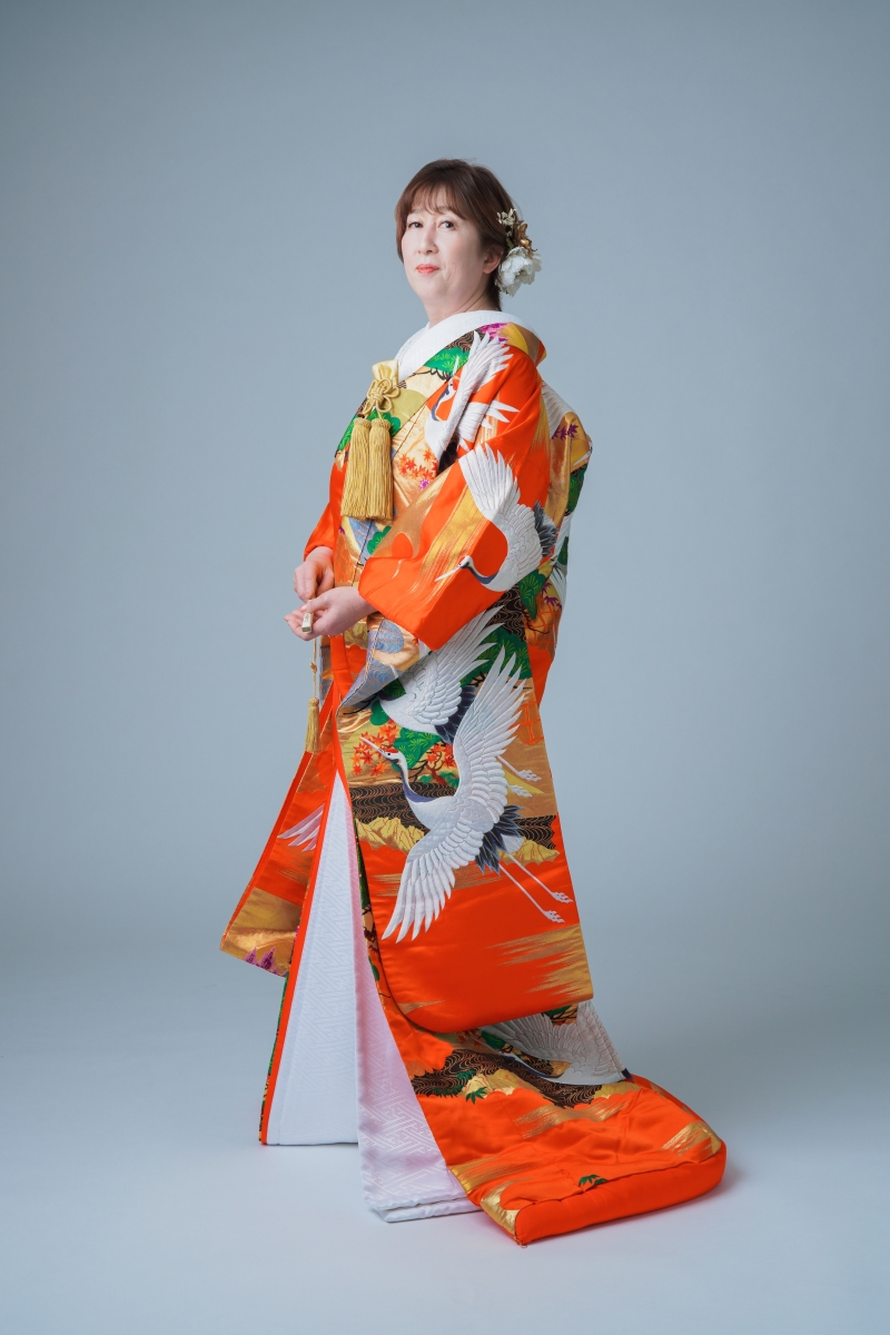 ご新婦様のソロカット。