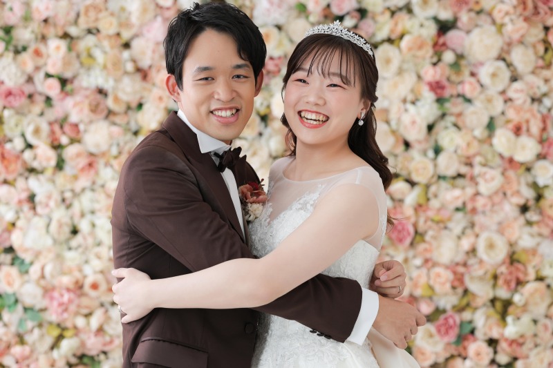 最後はぎゅっとハグで