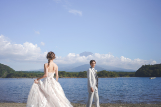 和装も洋装もいいとこどり！！富士ロケーション！