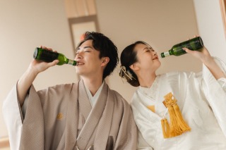 二人の至福のひときに、ハートランドビール。